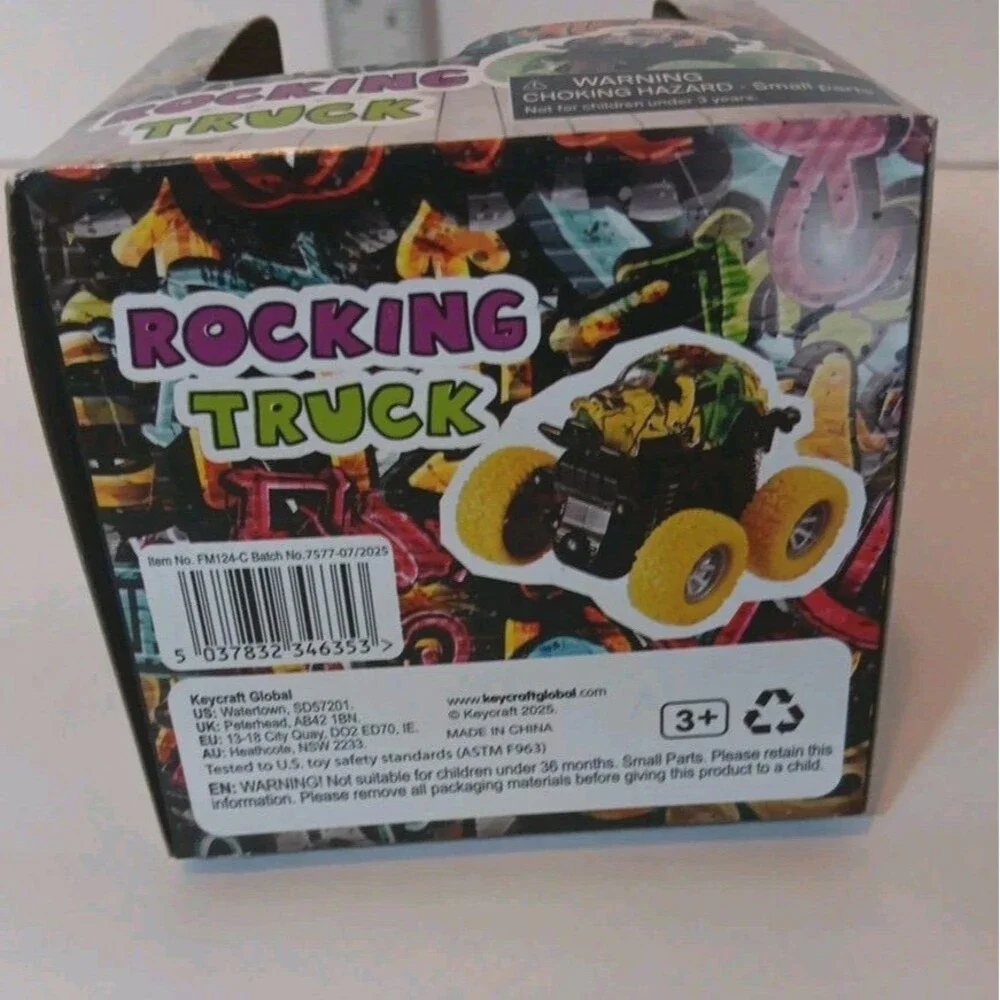 Key Craft Toys Rocking Truck  Off Road Monster Truck Lot Of 4